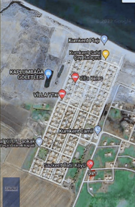 Biga Gerlengecte Satılık Villa İmarlı Arsa